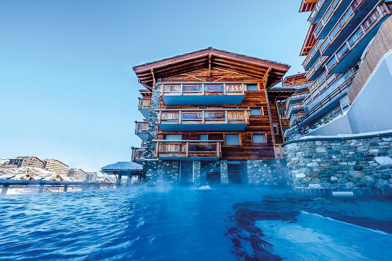 Nendaz 4 Vallees & Spa 4* Superior Exterior foto